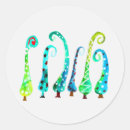 Search for whimsical tree stickers Blue