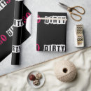Search for 30th birthday wrapping paper Dirty