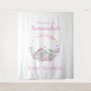 Search for elephant baby shower backdrops Girl