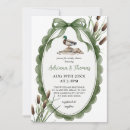 Search for duck hunting baby shower invitations Green