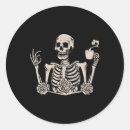 Search for funny halloween skeleton stickers Witch