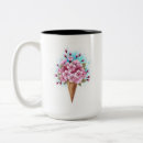 Search for pink ice cream mugs Waffle cone