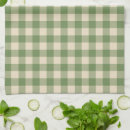 Search for green gingham tea towels Plaid