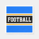 Search for football napkins Black