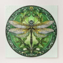 Search for dragonfly puzzles Botanical