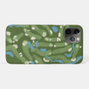 Search for golf course iphone cases Green