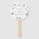 Search for beach wedding hand fans Blue