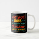 Search for 1985 mugs 40th birthday