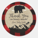 Search for lumberjack baby shower stickers Adventure