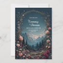 Search for alpine wedding invitations Newly weds