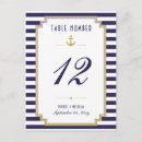 Search for nautical table cards Stylish