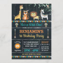 Search for tribal birthday invitations Woodland