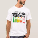 Search for simulation tshirts Sarcastic