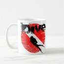 Search for dive flag mugs Diver down flag