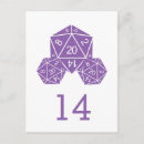 Search for d20 postcards Dice