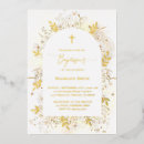 Search for summer christening invitations Gold