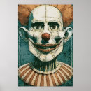 Search for scary clown posters Halloween