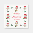 Search for santa claus napkins Cute