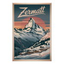 Search for zermatt posters Alps