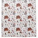 Search for vintage santa claus shower curtains Snowman