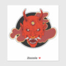Search for oni stickers Hannya