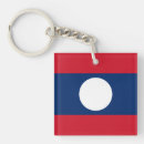 Search for lao key rings Laos flag