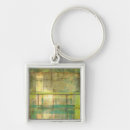 Search for turquoise square key rings Pattern