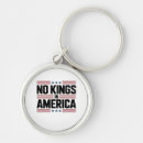 Search for creative key rings No kings in america