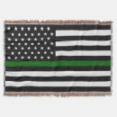 Search for green border throw blankets Thin green line