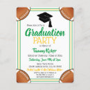 Search for green and gold graduation invitations University