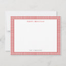 Search for plaid note cards Country