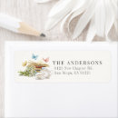 Search for book lovers return address labels Floral