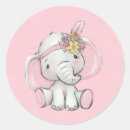 Search for glitter elephant stickers Baby shower
