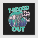 Search for dinosaur bones invitations Tyrannosaurus