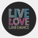 Search for funny lines stickers Dancer