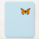 Search for butterfly wings mousepads Orange