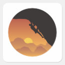 Search for rock climber stickers Adventure