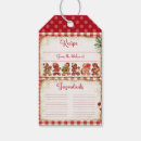 Search for gingerbread gift tags Bakery