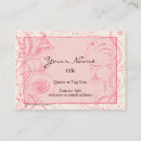 Search for toile business cards Floral
