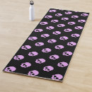 Search for goth yoga mats Black