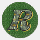 Search for initial r stickers Elegant