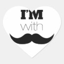 Search for moustache humour stickers Black