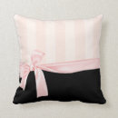 Search for black stripe bow cushions Chic