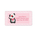 Search for dog valentine return address labels Red
