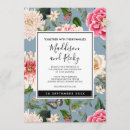 Search for blue and blush wedding invitations Traditional