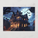 Search for spooky haunted house postcards Paranormal