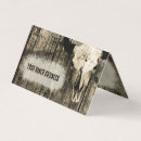 Search for western business cards Rustic