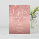 Search for rose gold 21st birthday invitations Blush pink