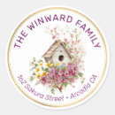 Search for spring address stickers Floral