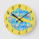 Search for aqua clocks Trendy